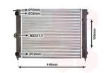 RADIATOR VOOR VW POLO 86C 1981-1990 867121253D, Ophalen of Verzenden, Nieuw