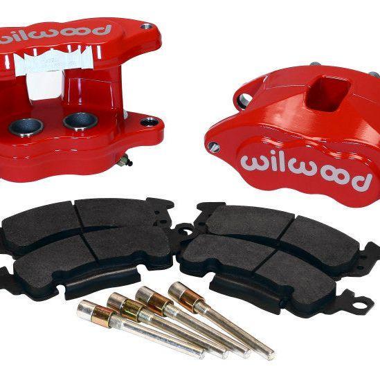 Wilwood D52 Rear Caliper Kit - Red 1.25 / 1.25in Piston, Auto-onderdelen, Remmen en Aandrijving, Ophalen of Verzenden