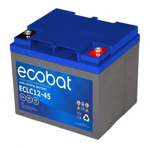 Ecobat AGM Deep Cycle accu | ECLC12-45 | 12V 45Ah, Auto-onderdelen, Accu's en Toebehoren, Ophalen of Verzenden