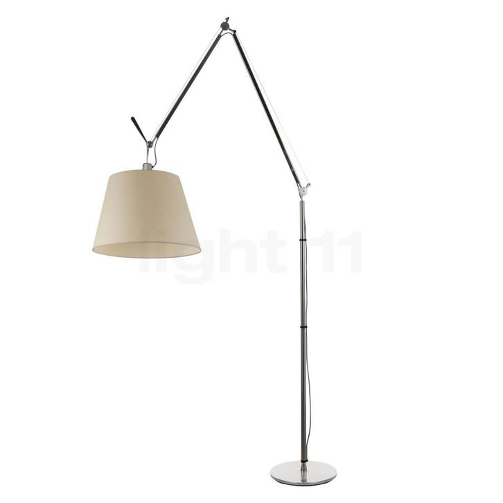 Artemide Tolomeo Mega Terra LED, frame aluminium/lampenkap p, Huis en Inrichting, Lampen | Vloerlampen, Nieuw, Verzenden