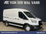 Ford Transit | 2.0 TDCI 130pk L2H2 Euro6 Airco | Camera |, Auto's, Gebruikt, Euro 6, Wit, Alarm