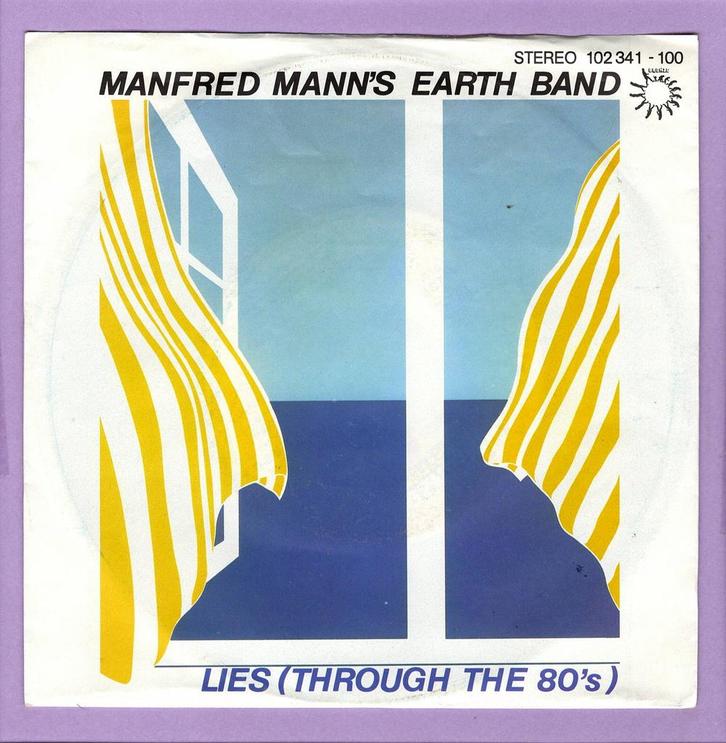 Manfred Manns Earth Band – Lies (Through The 80s) / Youre, Cd's en Dvd's, Vinyl Singles, Ophalen of Verzenden