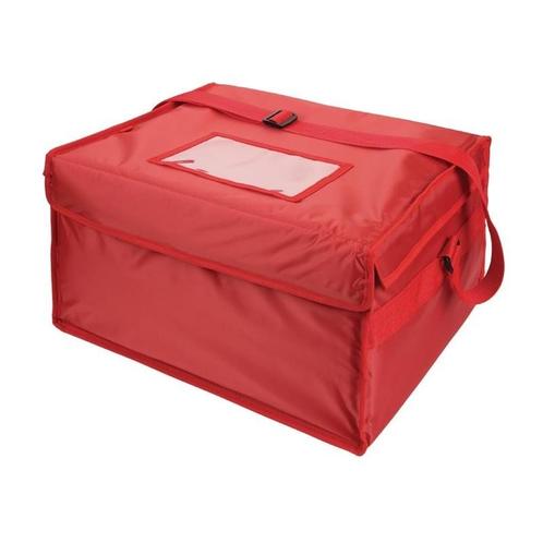 Pizza tas geïsoleerd nylon rood | Zonder binnen tas |, Zakelijke goederen, Horeca | Keukenapparatuur, Nieuw in verpakking, Verzenden