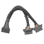 Universele 16-pins OBD2 Nylon Verleng- en Splitterkabel 2-De, Verzenden, Nieuw