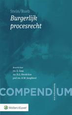 Compendium Burgerlijk procesrecht 9789013172553, Boeken, Studieboeken en Cursussen, Zo goed als nieuw