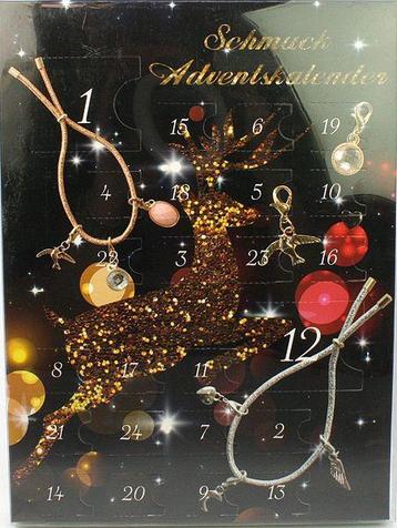 Azoza 24-delige Dames Kerst Adventskalender Sieraden Bedels beschikbaar voor biedingen