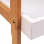 Boekenkast wit - 4 schappen schuin - 36,5 x 34,5 x 98 cm, Ophalen of Verzenden, Nieuw