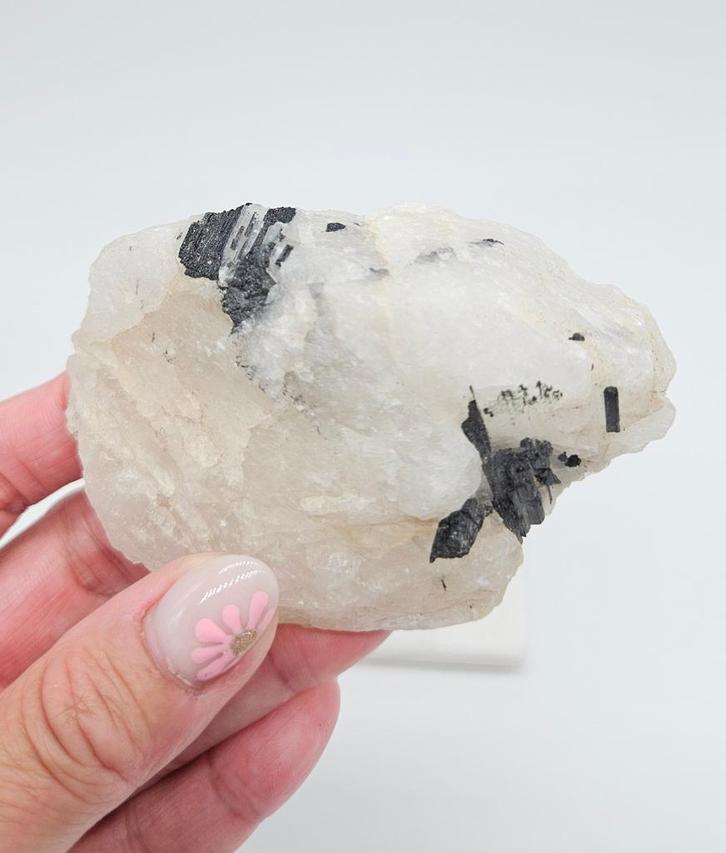 Toermalijnkwarts ruw, Verzamelen, Mineralen en Fossielen, Ophalen of Verzenden