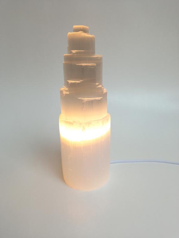 Seleniet lamp ± 26cm hoog, Huis en Inrichting, Lampen | Overige, Ophalen of Verzenden