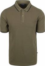 Suitable Respect Polo Tip Ferry Olijfgroen maat 3XL Heren, Verzenden, Nieuw, Overige maten, Suitable