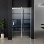 Schuifdeur Tweedelig BWS Hayes 120x200 cm Helder Glas, Ophalen of Verzenden, Nieuw, Chroom, Douche