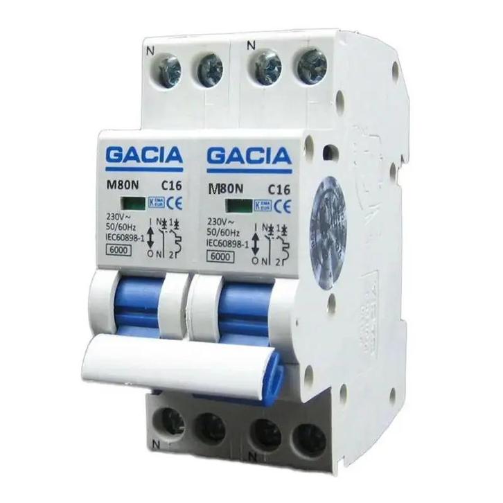 Fornuisgroep Gacia 2P+2N B16A, Doe-het-zelf en Verbouw, Elektra en Kabels, Nieuw, Verzenden