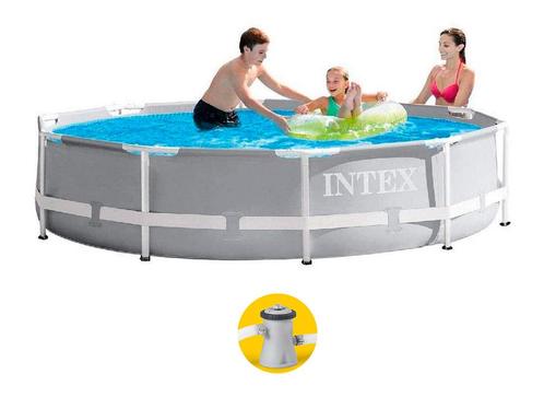 Intex Prism Frame zwembad - 305 x 76 cm - met filterpomp, Tuin en Terras, Zwembaden, Nieuw, Verzenden