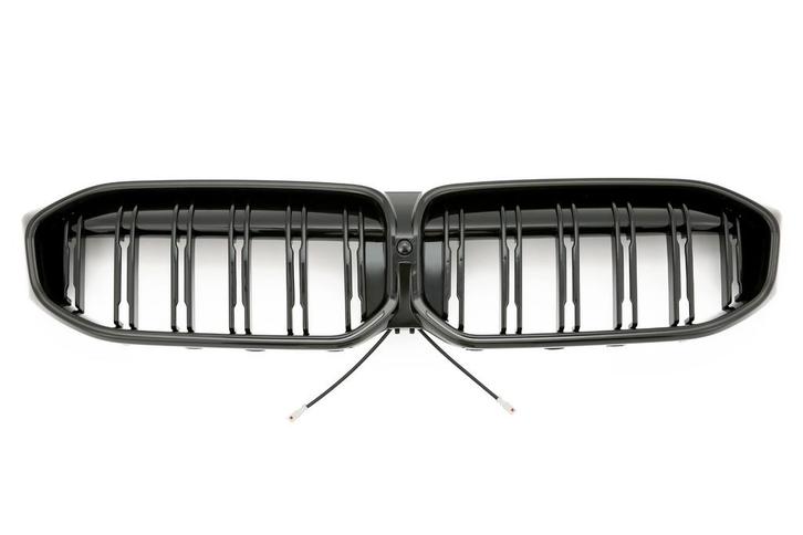 LED Sport Grille Dubbele Spijl Glanzend Zwart voor BMW 3 Ser, Auto diversen, Tuning en Styling, Ophalen of Verzenden