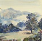 Robert Tuffi (1924-2005) - Brume dans la vallée, Auvergne, Antiek en Kunst