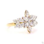 Ring - 18 karaat Geel goud - 1.69ct. tw. Diamant, Nieuw