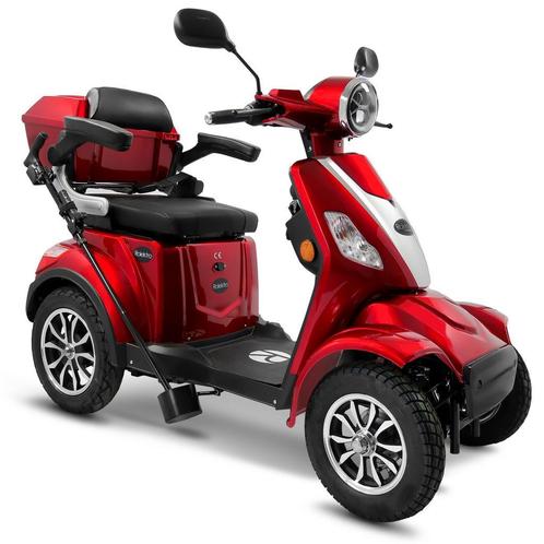 Rolektro E-Quad Scootmobiel 4-wieler Rood, Diversen, Brommobielen en Scootmobielen, 46 km of meer, Nieuw, Overige merken, 16 km/u of meer