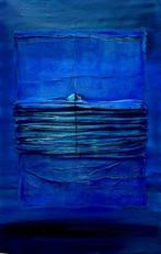 Jane Grieco - Infinite blue sea - Peinture, unique, format