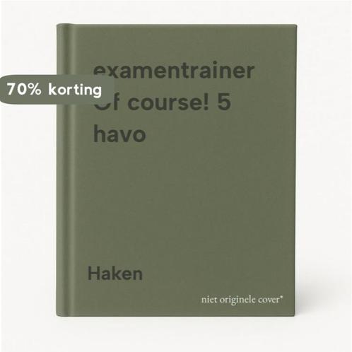 examentrainer Of course! 5 havo 9789034572981 Haken, Boeken, Schoolboeken, Gelezen, Verzenden