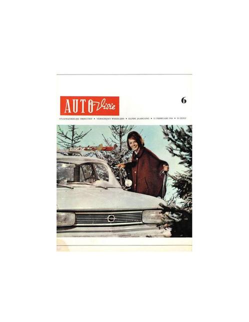 1966 AUTOVISIE MAGAZINE 06 NEDERLANDS, Boeken, Auto's | Folders en Tijdschriften