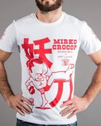 SCRAMBLE X Crocop X ART JUNKIE TOKYO T-Shirt Wit, Nieuw, Maat 46 (S) of kleiner, Scramble, Ophalen of Verzenden