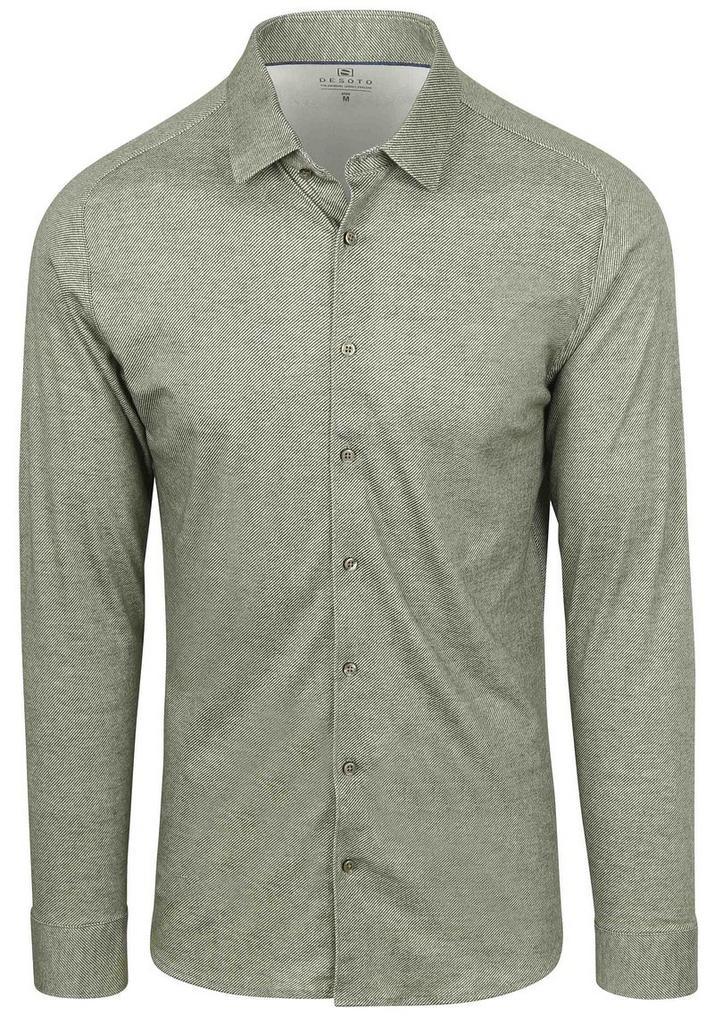 Desoto Overhemd Twill Optics Groen maat 3XL Heren, Kleding | Heren, Overhemden, Groen, Nieuw, Verzenden