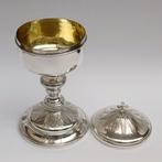 Neoclassicisme Ciborium - .950 zilver - 1795-1797 - Zilveren, Antiek en Kunst
