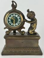 Pendule Empirestijl Brons - 1930-1940, Antiek en Kunst