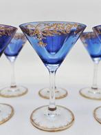 Cristallerie Muranese. - Drinkservies (6) - 24 kt goud