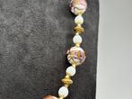 Murano-glas - Halsketting - ketting met Murano-parels, Antiek en Kunst, Antiek | Glas en Kristal