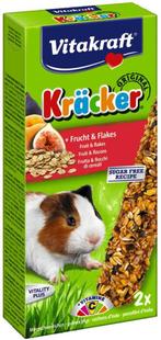 Fruit/flakes-kracker cavia 2in1 - Vitakraft, Nieuw, Verzenden