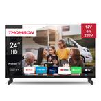 Thomson 24 Smart AndroidTV 11 - HD - Chromecast - 12V, Audio, Tv en Foto, Televisies, Ophalen of Verzenden, Nieuw