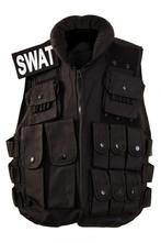 Vest Swat Volwassen Luxe, Nieuw, Verzenden