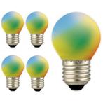 Calex LED kogellamp 240V 1W 12lm E27 RGB (E27 LED) (E27 LED), Verzenden, Nieuw