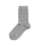 HEMA Damessokken wol grijsmelange 2+1 gratis, Kleding | Dames, Verzenden, Nieuw