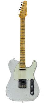 Franchin Guitars Mars Olympic White Medium Relic 2023, Muziek en Instrumenten, Solid body, Gebruikt, Ophalen of Verzenden