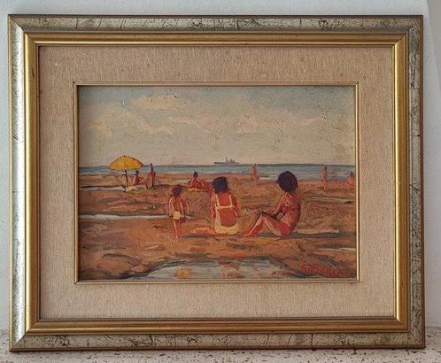 Gino Fiorini (1920-2005) - Livorno - Scogli dellAccademia, Antiek en Kunst, Kunst | Schilderijen | Klassiek
