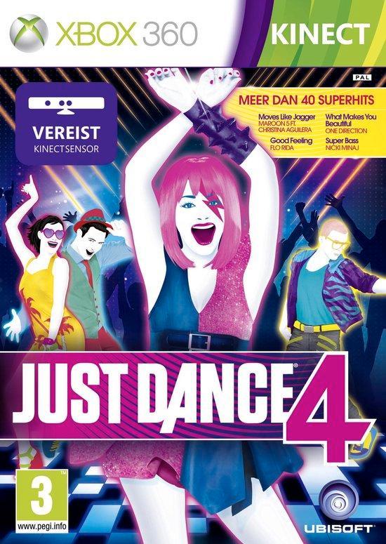 Xbox 360 Just Dance 4, Spelcomputers en Games, Games | Xbox 360, Zo goed als nieuw, Verzenden