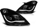 Koplampen Suzuki Swift 10-16 Tube Light LED Zwart, Ophalen of Verzenden, Nieuw