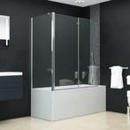 vidaXL Douche klapwand 120x68x130 cm ESG, Doe-het-zelf en Verbouw, Sanitair, Verzenden, Nieuw