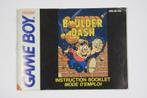 Boulder Dash (Manual) (GameBoy Manuals, GameBoy, Nintendo), Gebruikt, Ophalen of Verzenden