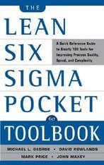 Lean Six Sigma Pocket Toolbook 9780071441193, Boeken, Studieboeken en Cursussen, Zo goed als nieuw, Verzenden