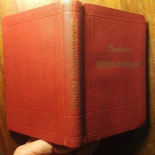 Baedeker - Das Generalgouvernement - 1943, Antiek en Kunst, Antiek | Boeken en Bijbels