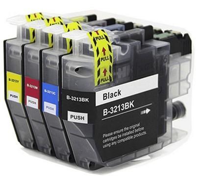 Set Brother LC-3211 LC3213 LC 3213 inkt met chip (huismerk), Computers en Software, Printerbenodigdheden, Cartridge, Nieuw, Verzenden
