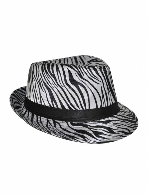 Zebra hoed Safari, Kleding | Dames, Carnavalskleding en Feestkleding, Nieuw, Ophalen of Verzenden