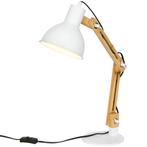 Verstelbare Bureaulamp met Klem en Bamboe Design, Verzenden, Nieuw