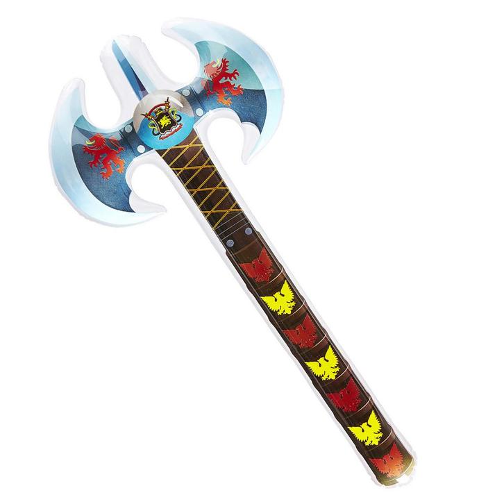 Gekleurde Nep Bijl 70cm, Hobby en Vrije tijd, Feestartikelen, Nieuw, Verzenden