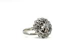 Ring - 18 karaat Witgoud, Platina - 0.20ct. tw. Diamant, Nieuw