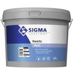 Sigma Kwarts Matt - WIT - 10 liter (Professionele latex), Doe-het-zelf en Verbouw, Wit, Nieuw, Ophalen of Verzenden, Verf
