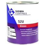 Sigma S2U Gloss - Wit - 2,5 liter (Lakverf), Wit, Nieuw, Ophalen of Verzenden, Lak